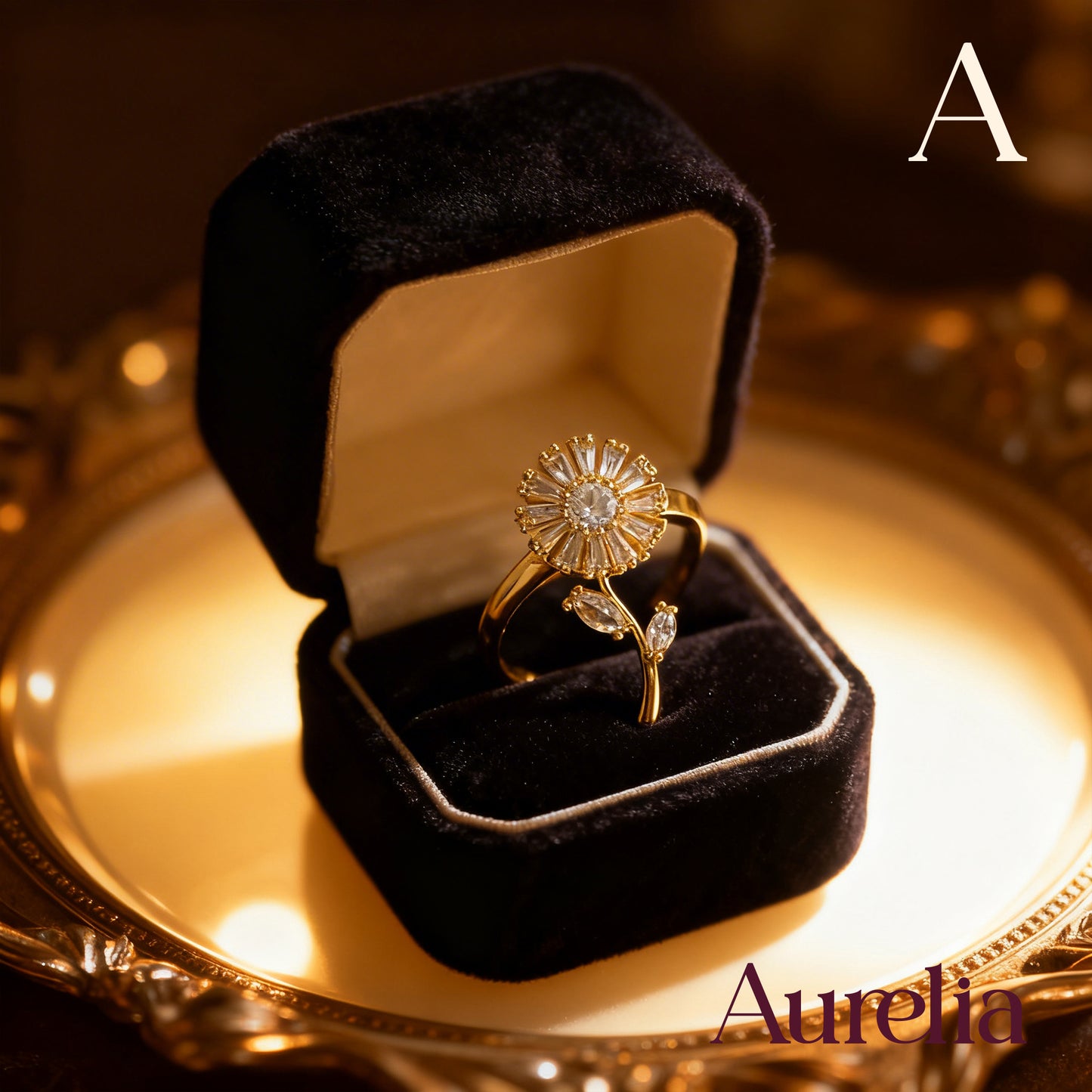ANILLO ANTIESTRES FLOR COMPLETA