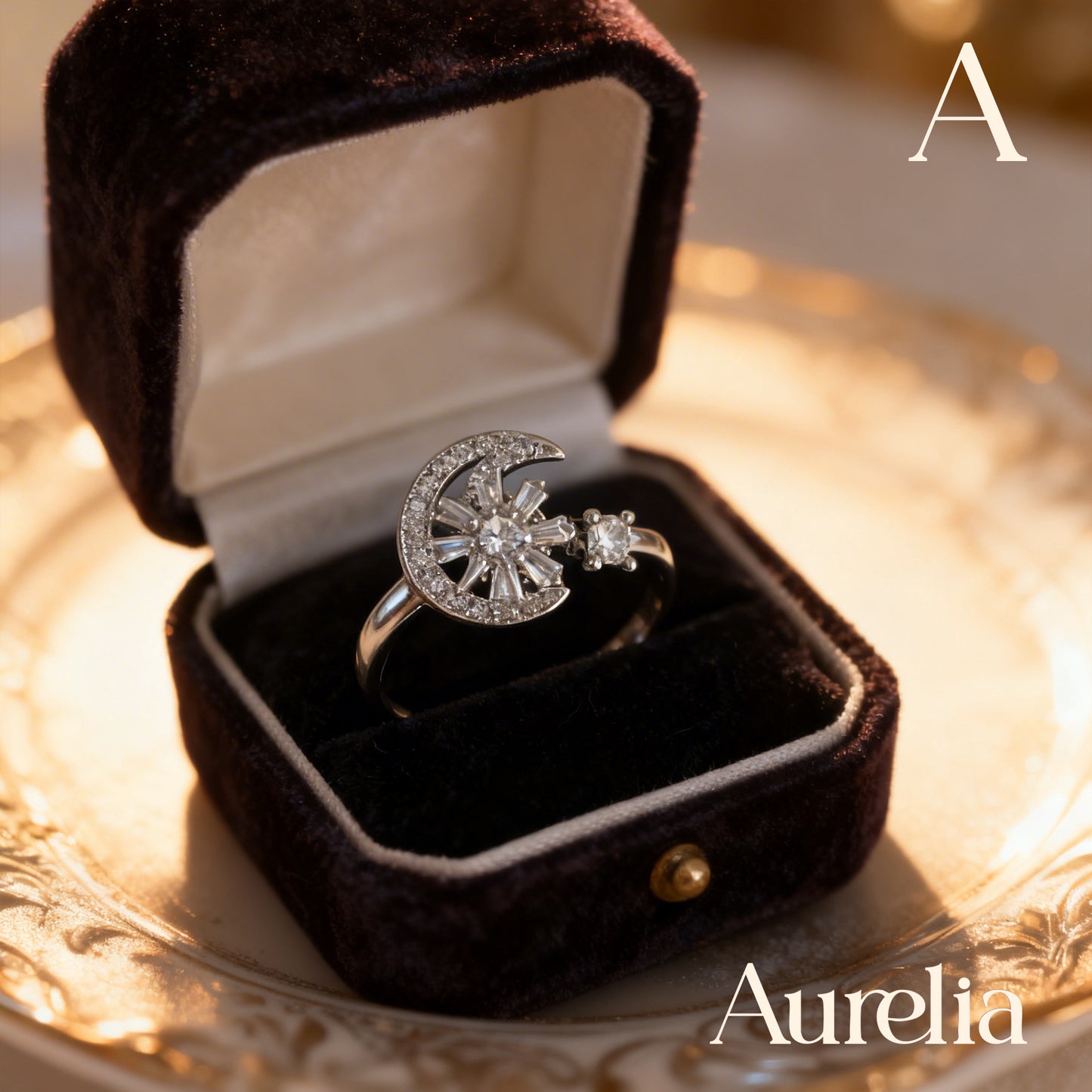ANILLO ANTIESTRES LUNA FLOR