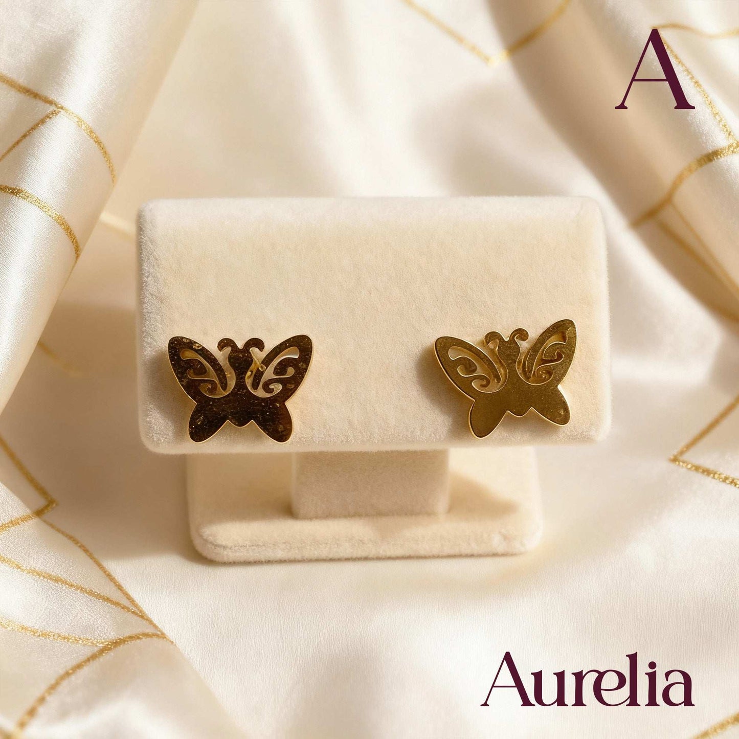 ARETES TOPOS MARIPOSA