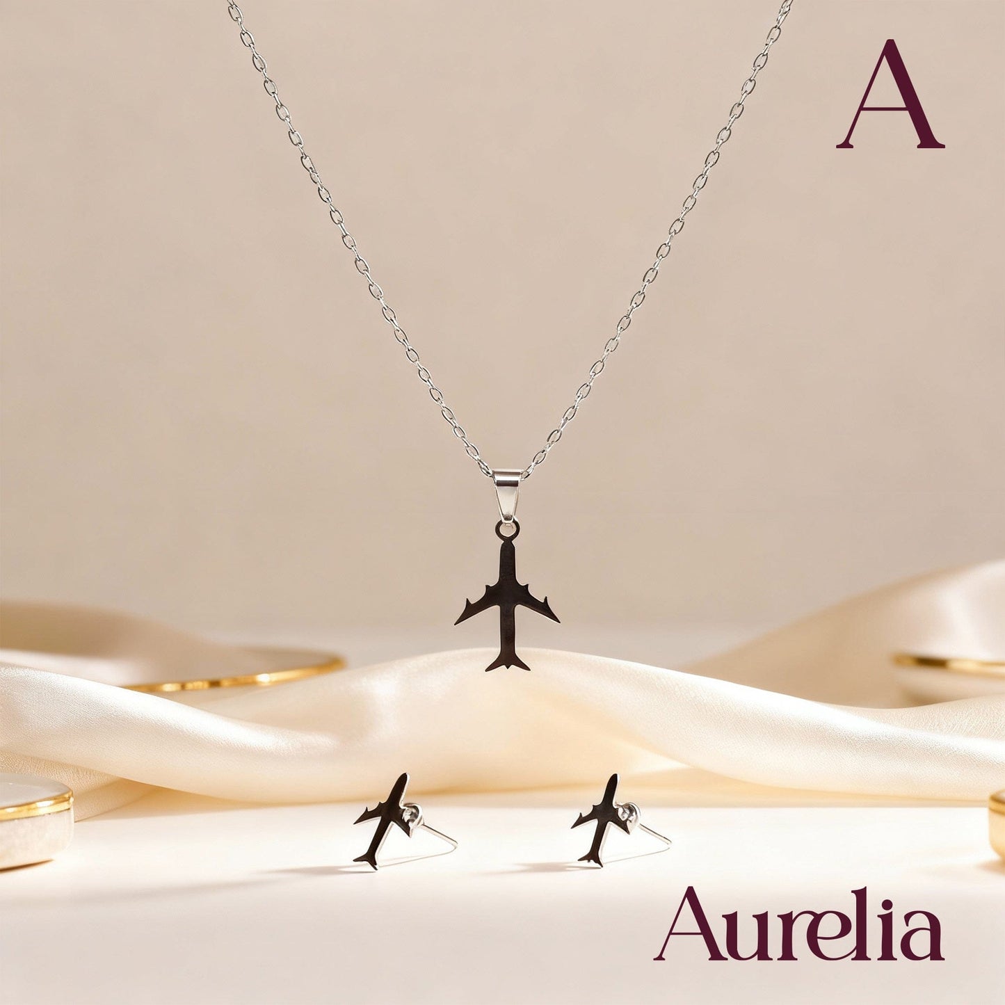 COLLAR SET TOPOS AVIÓN