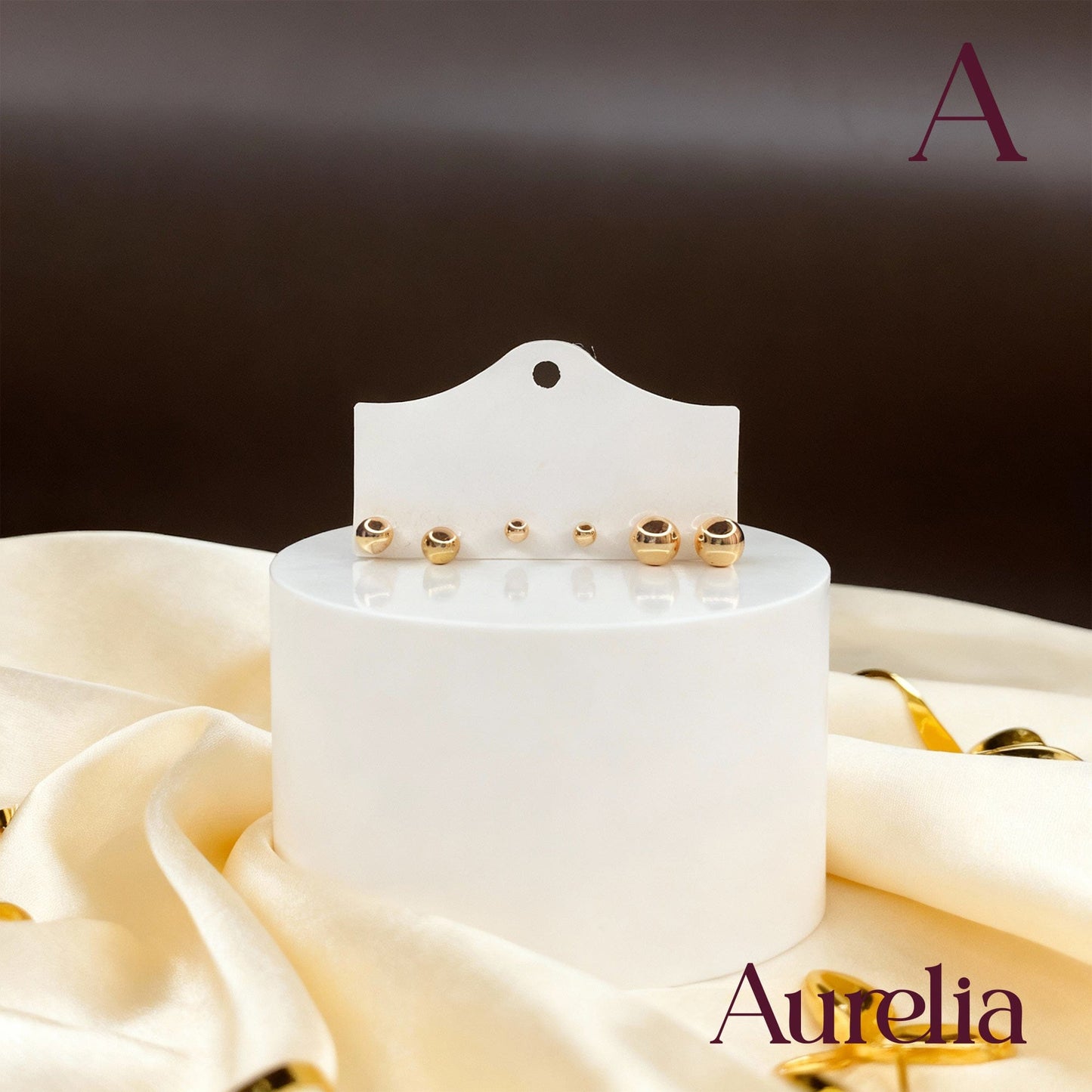 ARETES TRIO BOLA