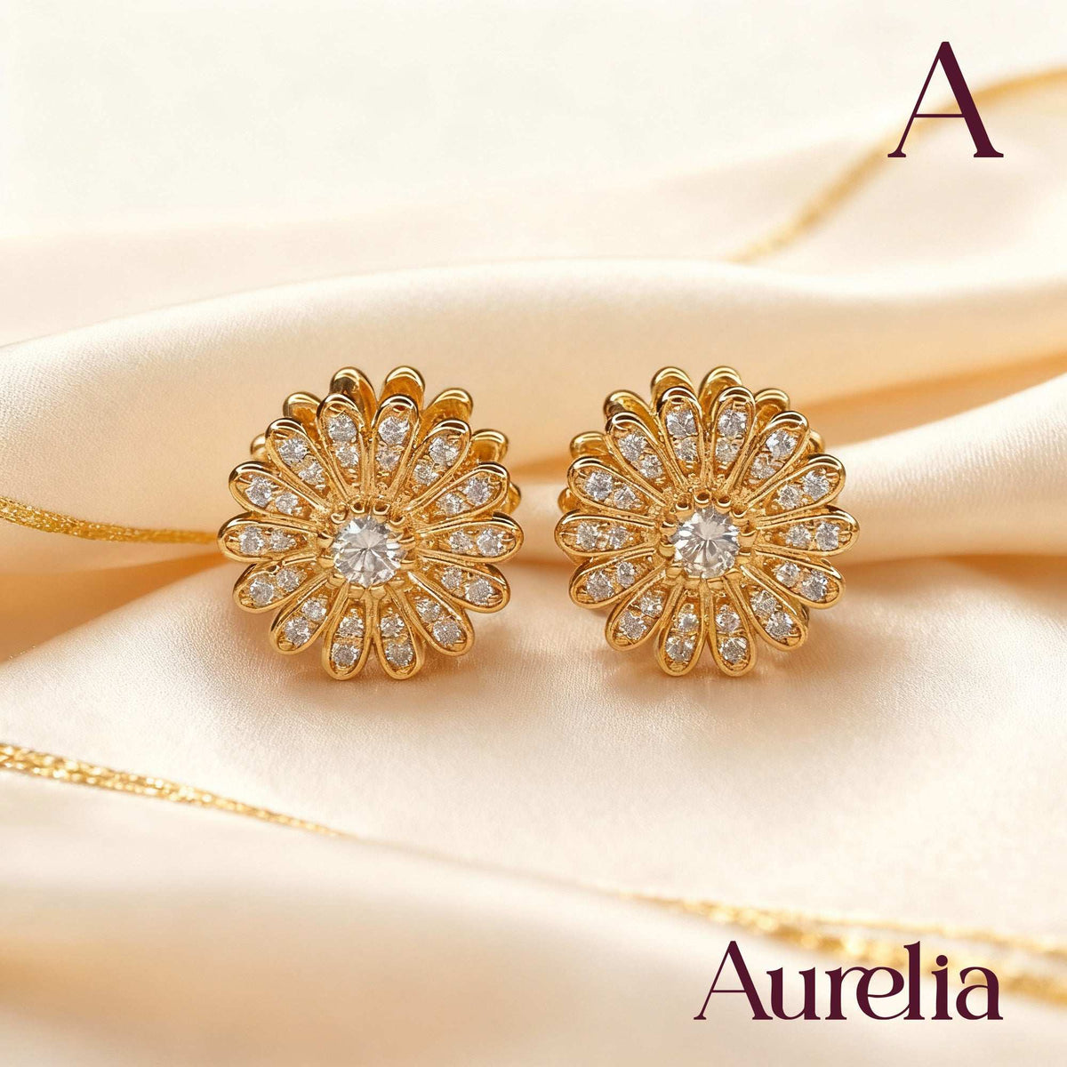 ARETES GIRASOL