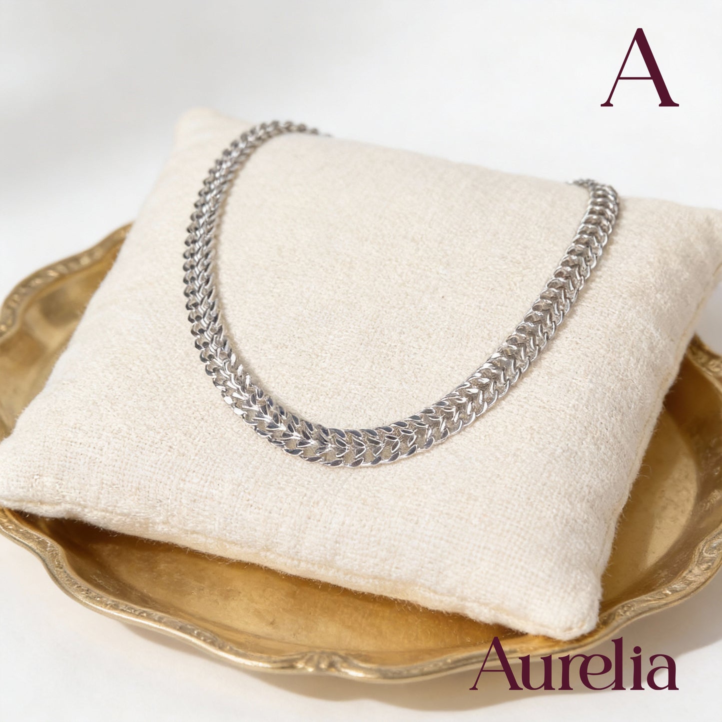 CADENA LARGA DOBLE ENTRELAZOS MAXI