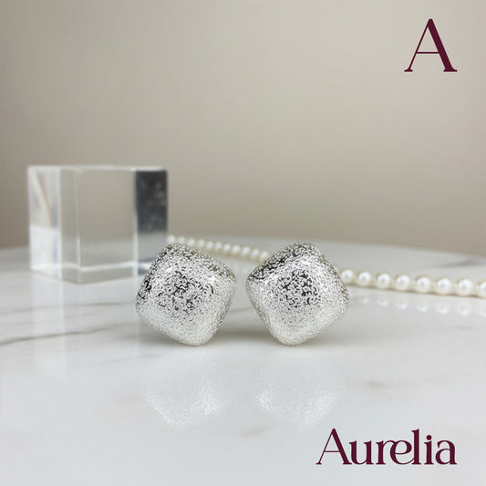 ARETES CUADRADO TEXTURA