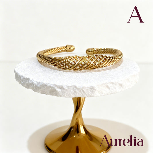 PULSERA BRAZALETE TUNEL ENLAZADO
