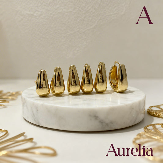 ARETES CANDONGAS TRIO FORMA U