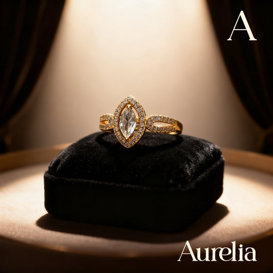 ANILLO GRUESO OVALO BRILLANTE GRANDE