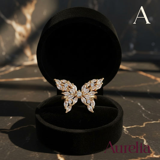 ANILLO GRUESO MARIPOSA GRANDE