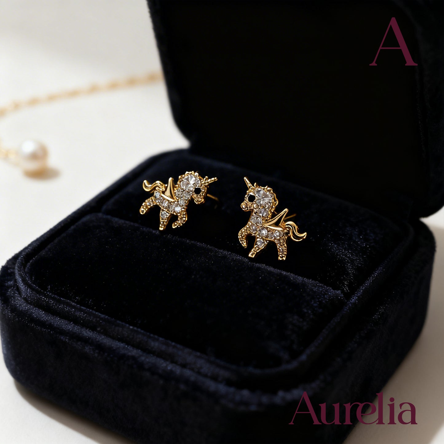 ARETES MINI UNICORNIO