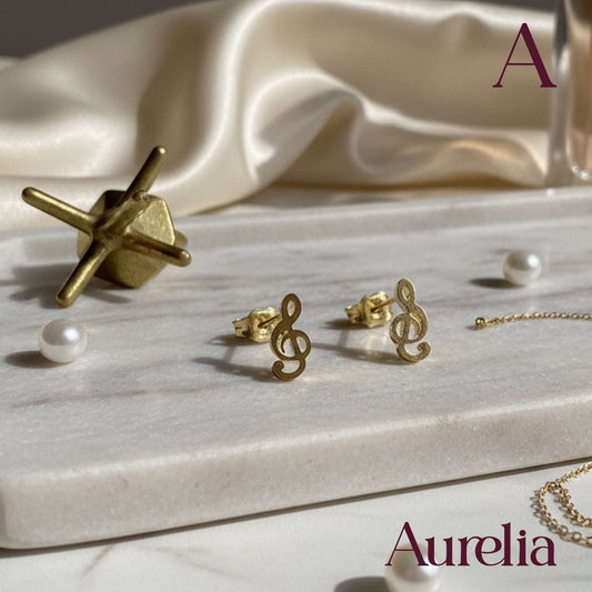 ARETES TOPOS NOTA MUSICAL