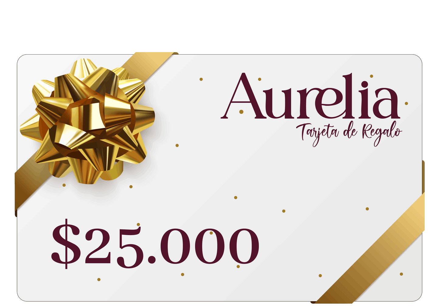 TARJETA DE REGALO AURELIA