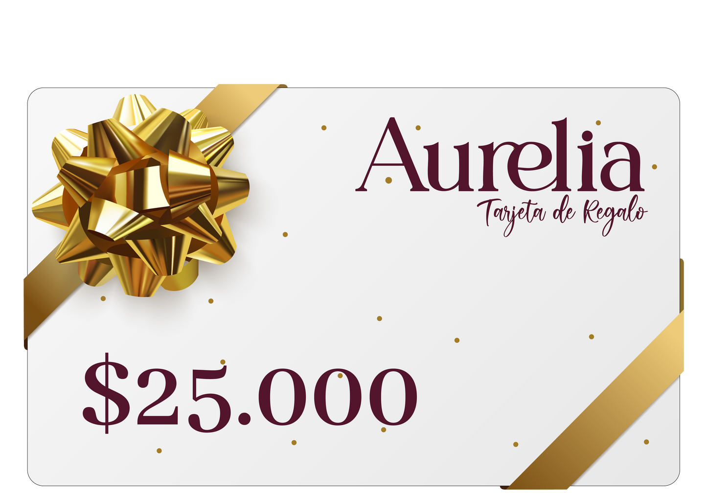 TARJETA DE REGALO AURELIA