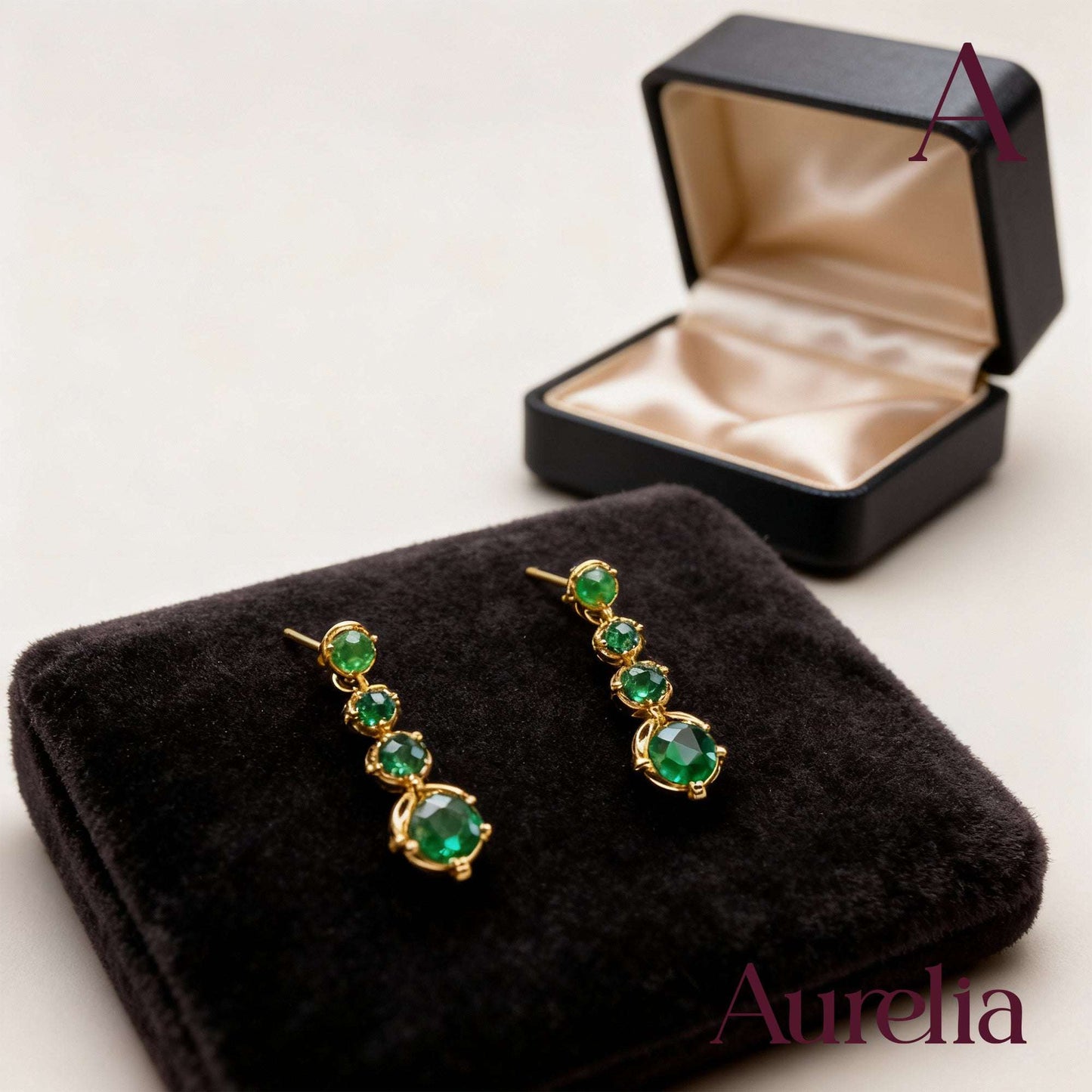 ARETES LARGOS BOLAS