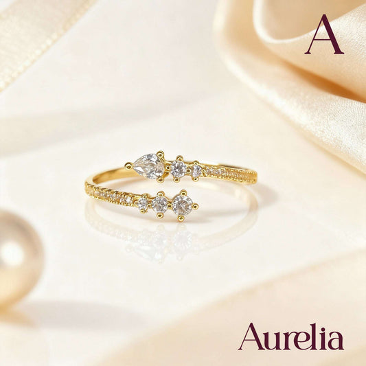 ANILLO DELGADO 6 DIAMANTES BLANCOS