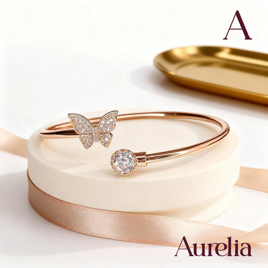 PULSERA BRAZALETE MARIPOSA BRILLANTE