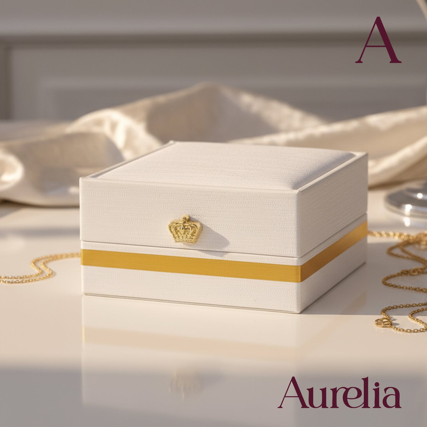 COFRE SATINADO CADENA