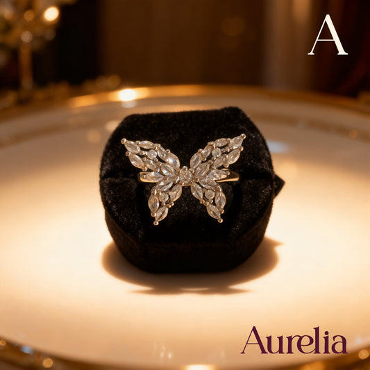 ANILLO GRUESO MARIPOSA GRANDE