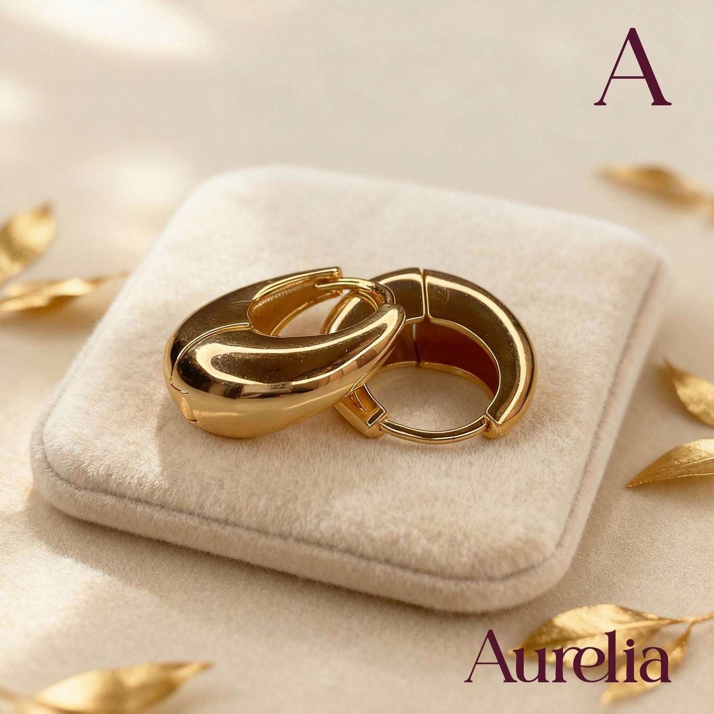 ARETES QUIEBRE OVALADO