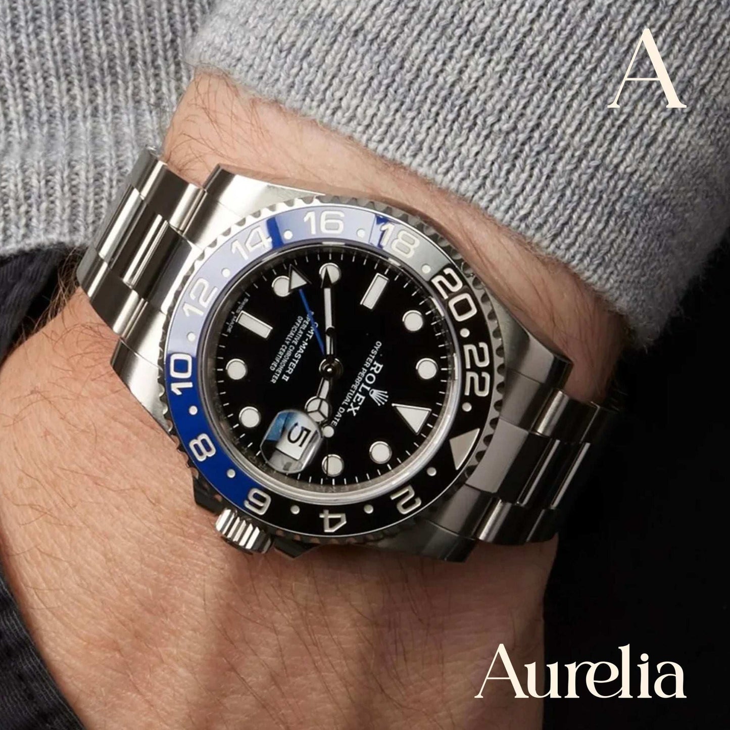 Rolex GMT Master Batman