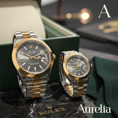 SET PAREJA ROLEX