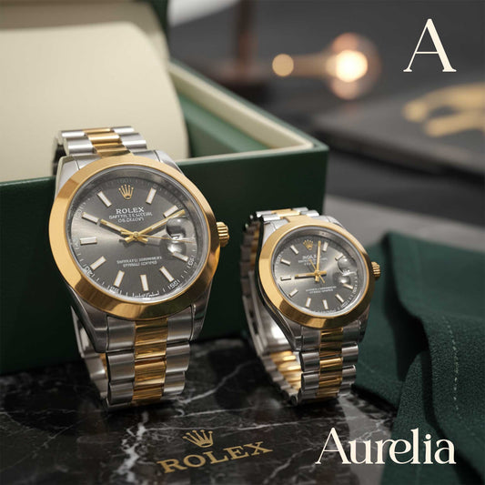 SET PAREJA ROLEX