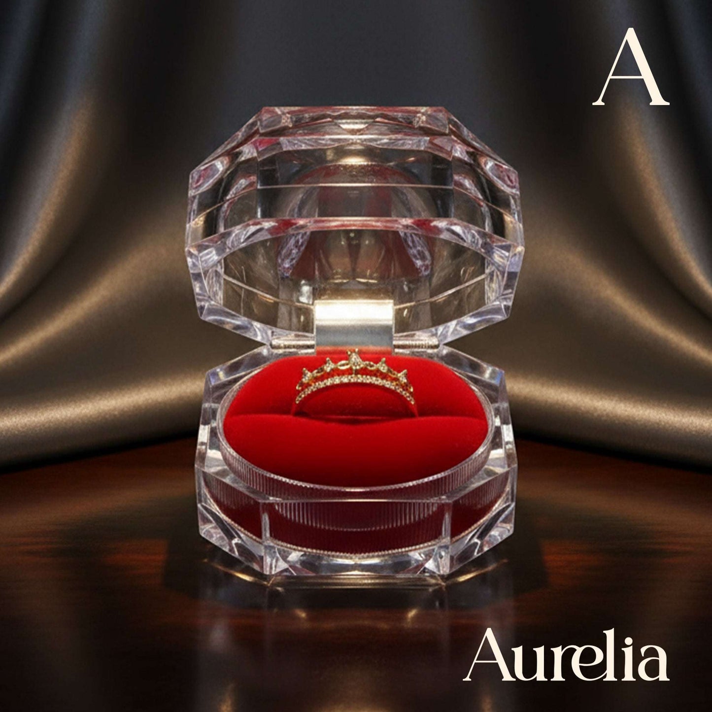 ESTUCHE ACRÍLICO ANILLO