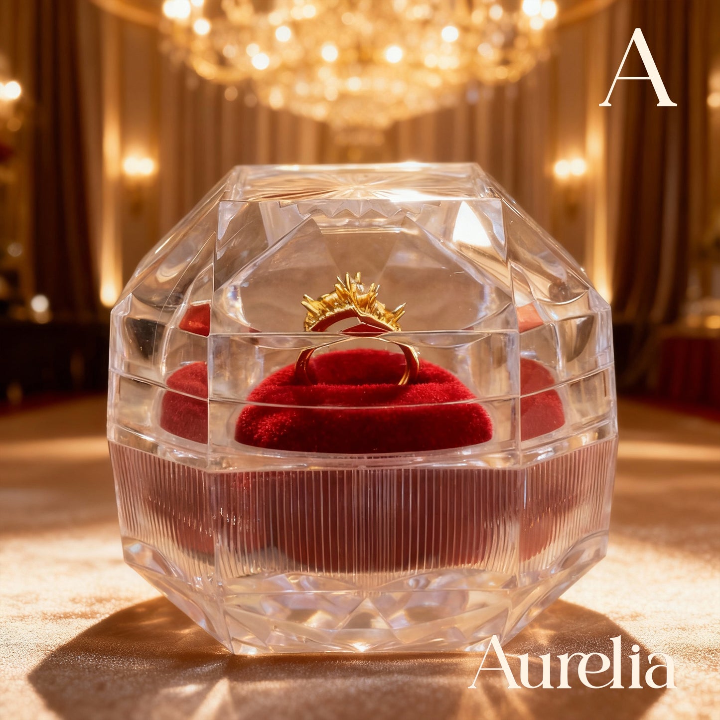 COFRE ACRÍLICO ANILLO